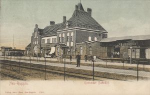 Der Bahnhof im Jahre 1905